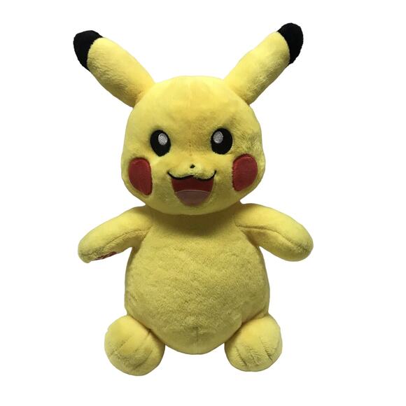 Build-A-Bear Pokémon 18" Pikachu Plush with Sounds 2017 Stuffed Animal - Picture 1 of 8